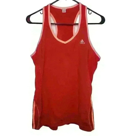 Adidas women's formation burnt orange tank top size medium - Picture 1 of 7